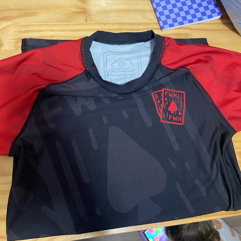Kids Black and Red Graphic Tee